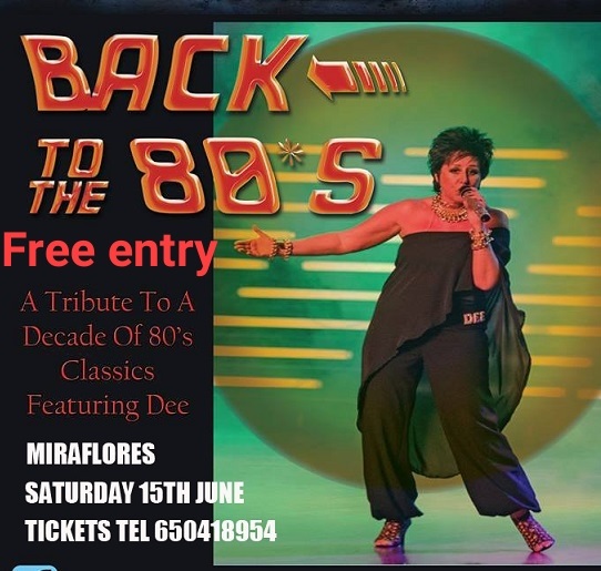 Back to the 80's! Free entry